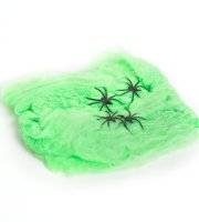 Pavučina a pavúk - zelená - 4-5 m²