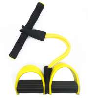 Fitness posilňovacie lano žlté